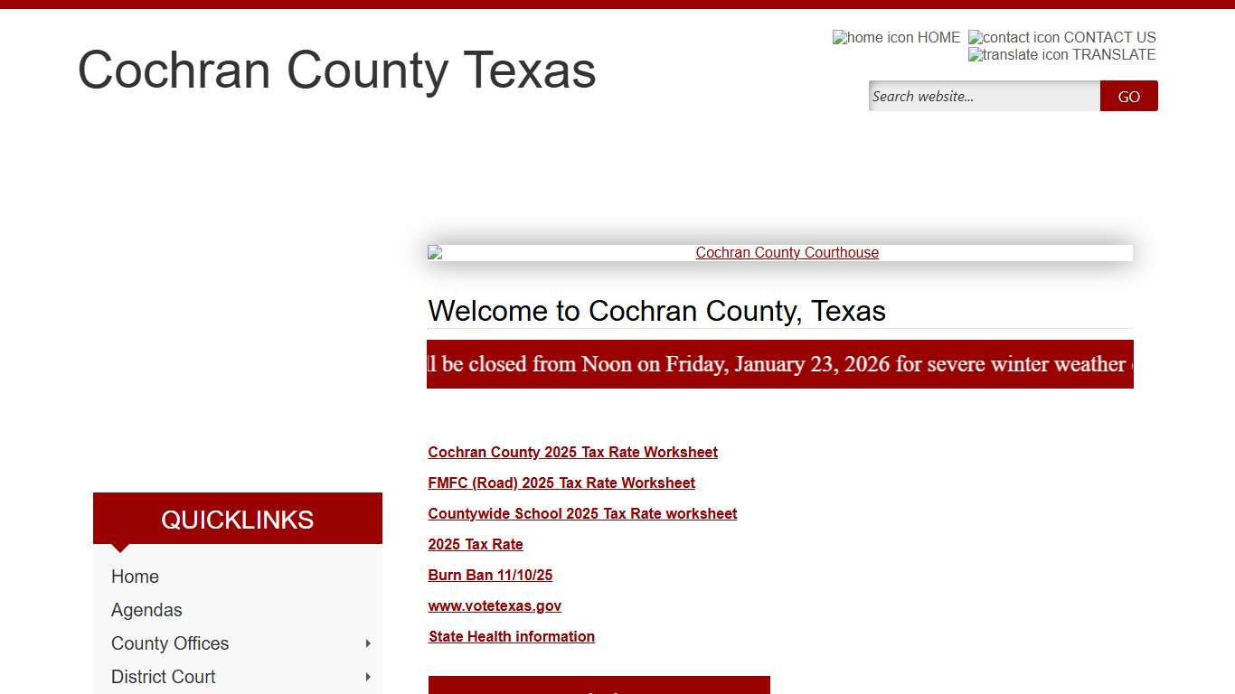 Cochran County, Texas